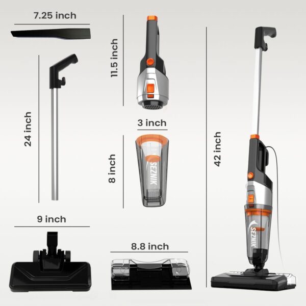 Vacuum Cleaner for Home Use Wet and Dry ,Turbo sweep 3-in-1 - Image 3
