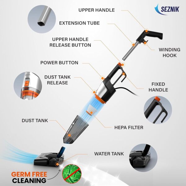 Vacuum Cleaner for Home Use Wet and Dry ,Turbo sweep 3-in-1 - Image 5