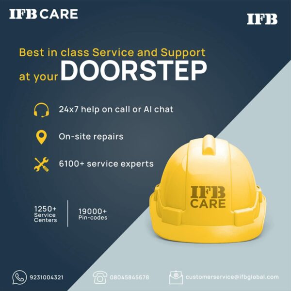 IFB 7 Kg Deep Clean® Technology, AI Powered, Fully Automatic Washing Machine - Image 11