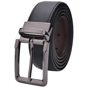 Men's Reversible Leather Belt