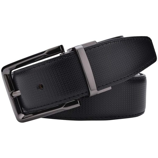 Men's Reversible Leather Belt - Image 3