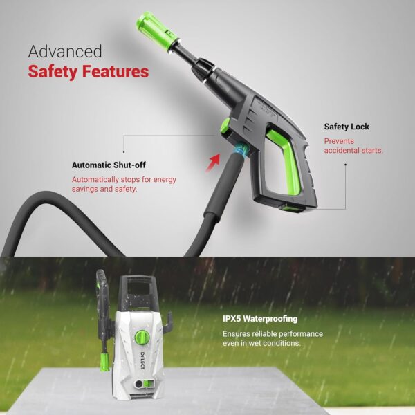 High Pressure Car Washer Pump ,Upright Design for Bike, Home Cleaning - Image 3